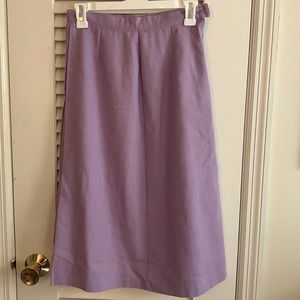 Vintage Oscar De la Renta A line skirt